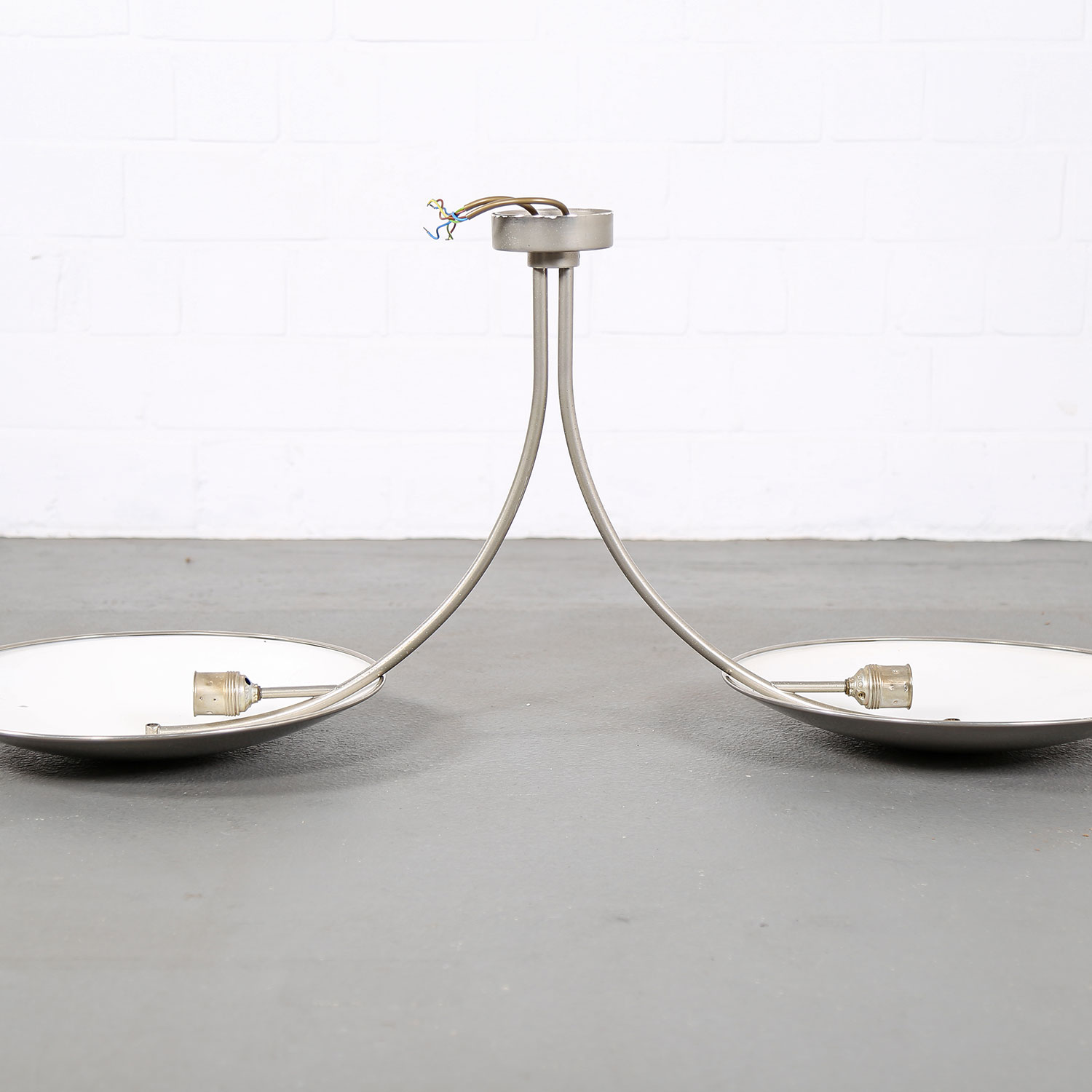 Deckenleuchte Florian Schulz Design Duan Modern Kaiser Idell Doppelarm Messing silber