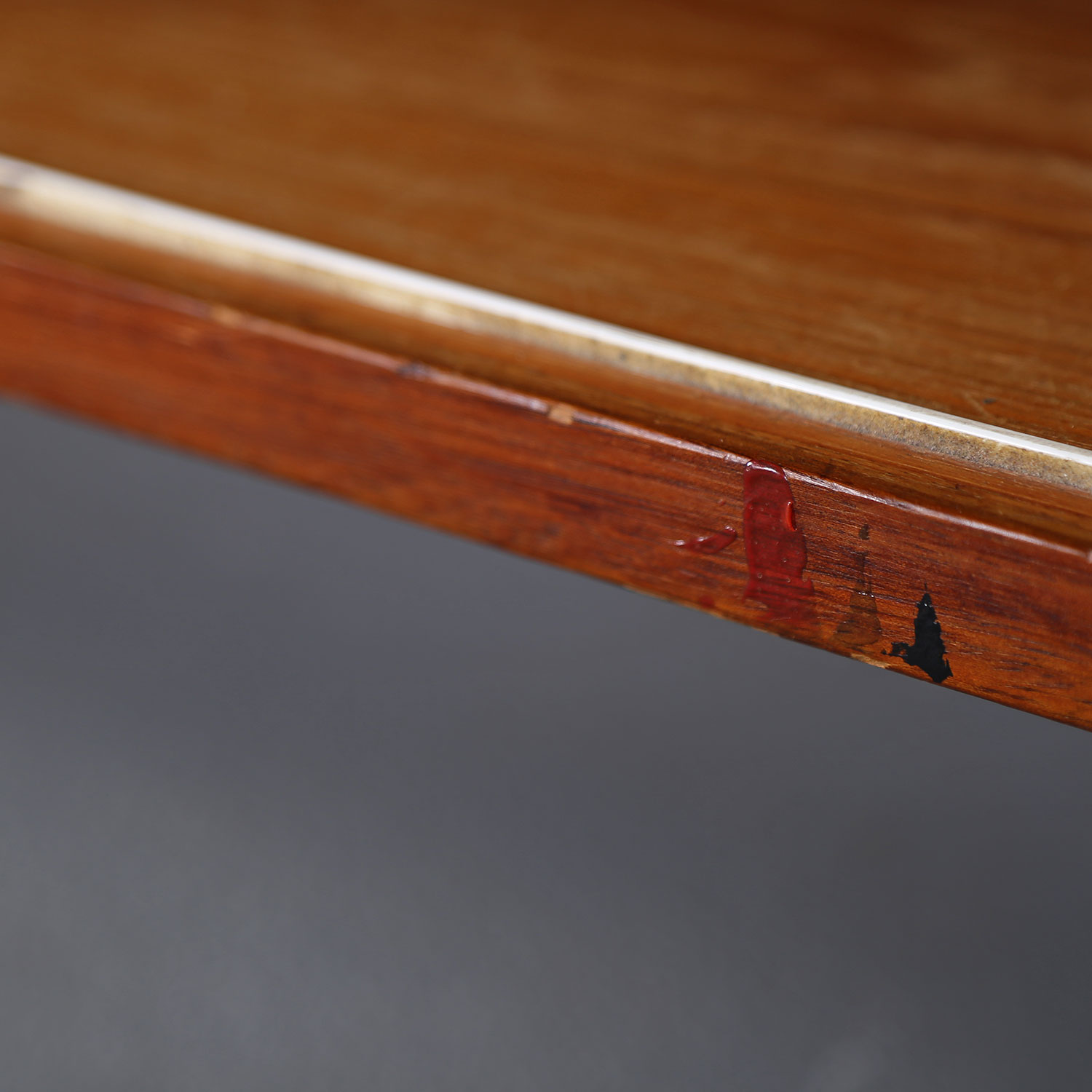 Floating Sideboard Wall Mounted Credenza Helmut Magg Deutsche Werkstätten 50s Design Teak Knoll Florence Leather Dorr Handles