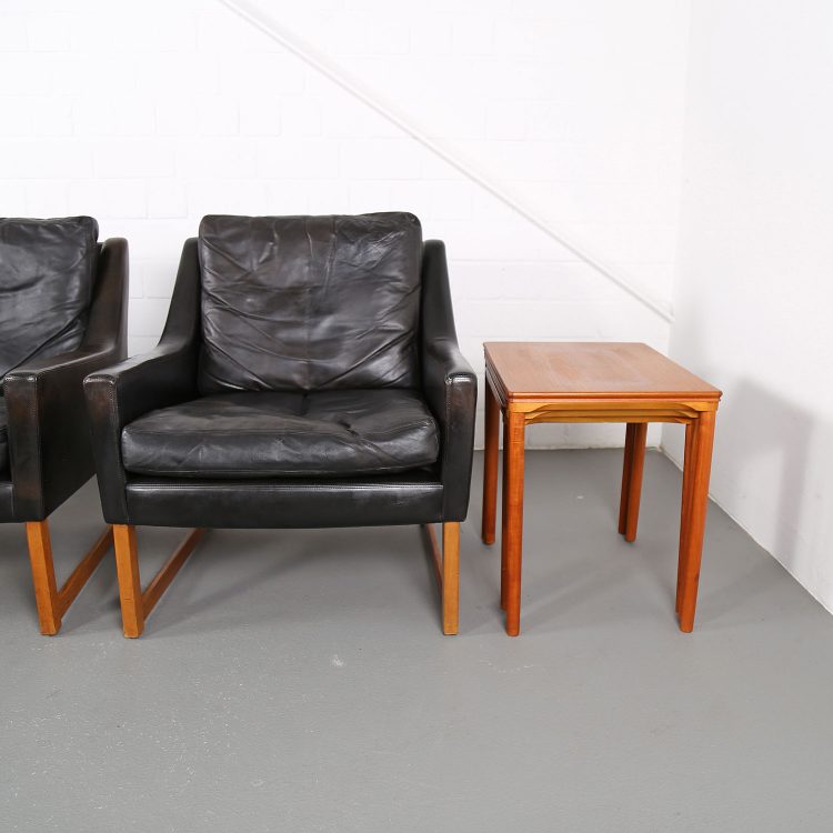 Kill International Rudolf Bernt Glatzel Ledersessel Armchair Easy Chair leather Teak