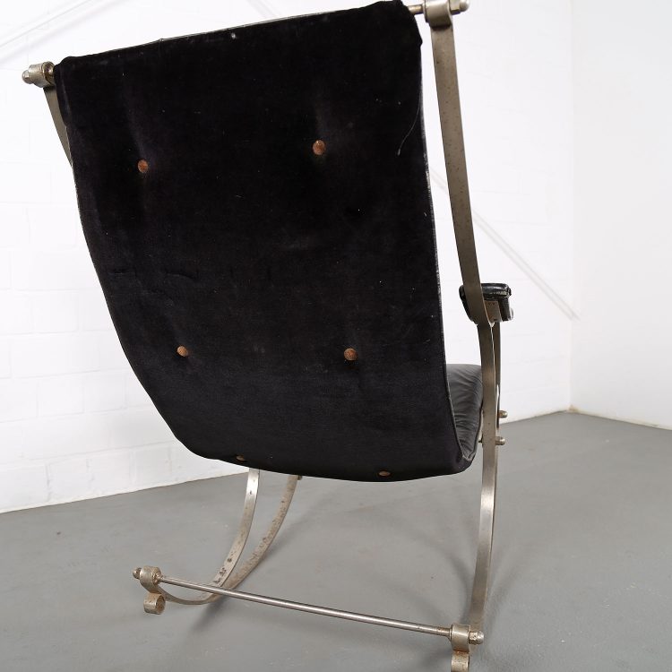 Rocking Chair Peter Cooper for R. W. Winfield 1851 Designklassiker gebraucht kaufen Museum Klassiker Schaukelstuhl Leder