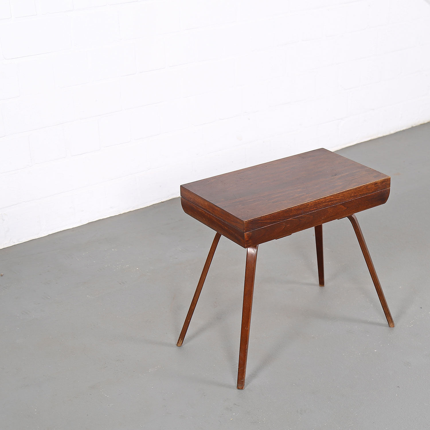 Vintage Rosewood Cutlery Console Canteen Box Alvar AAlto Thonet Rare used retro 50s Design