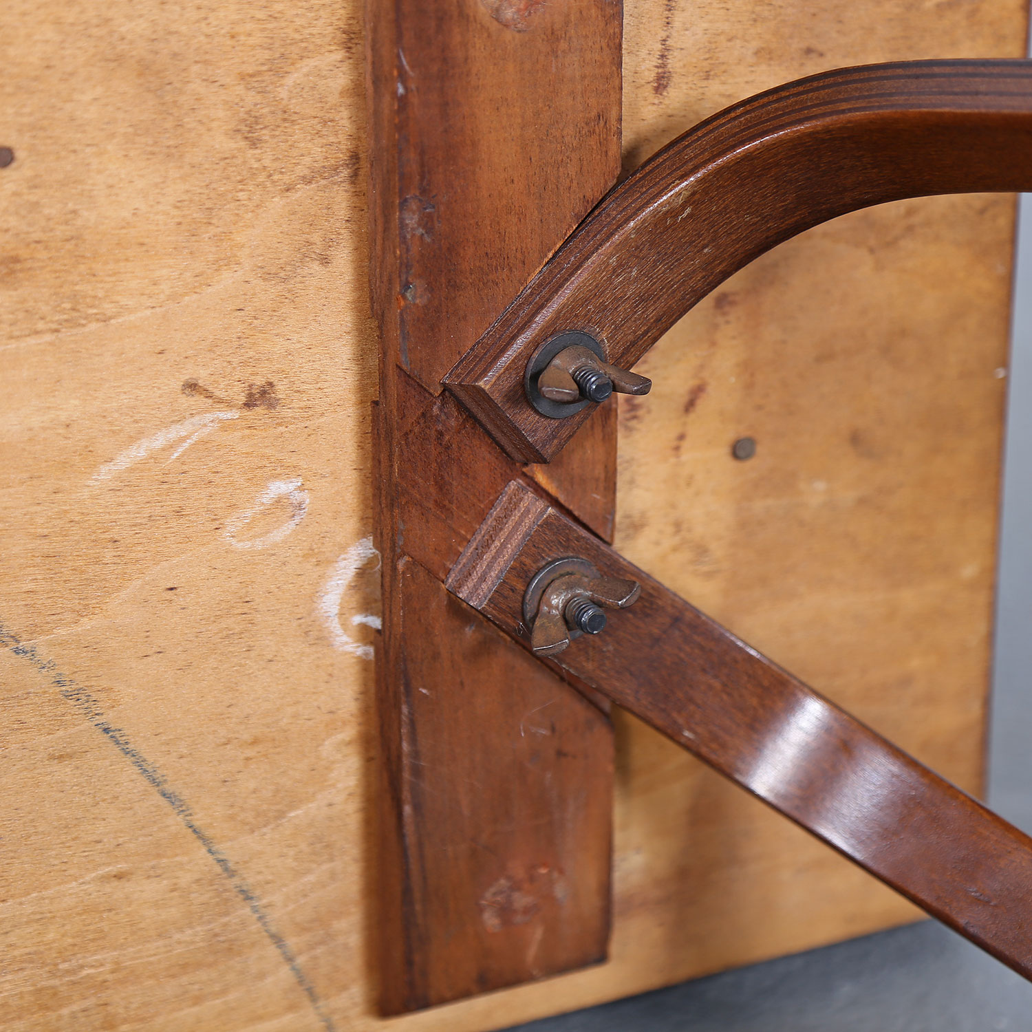 Vintage Rosewood Cutlery Console Canteen Box Alvar AAlto Thonet Rare used retro 50s Design