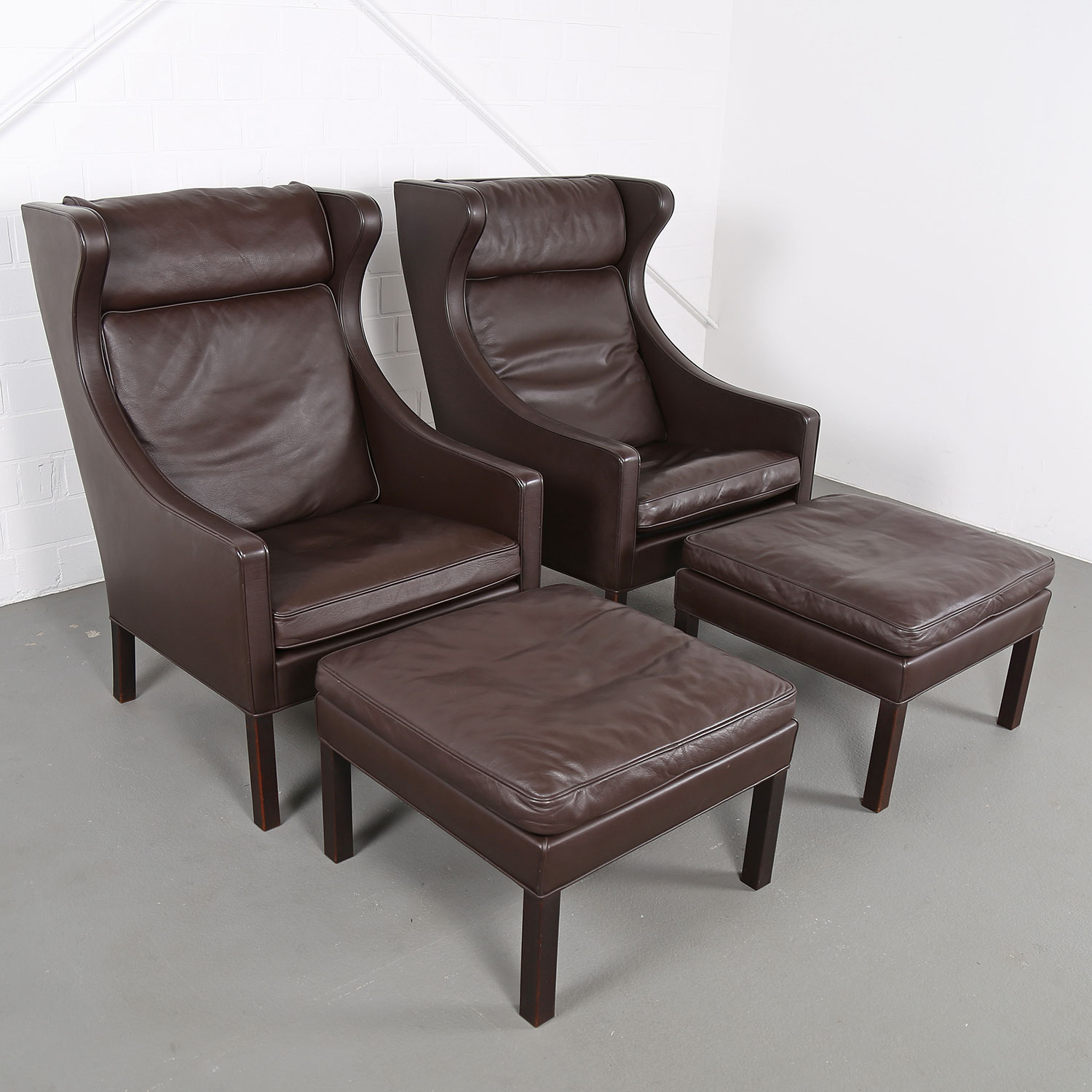 Borge Mogensen Danish Design Used gebraucht kaufen Orhensessel Wingbackchair 2201 2202 Ottoman