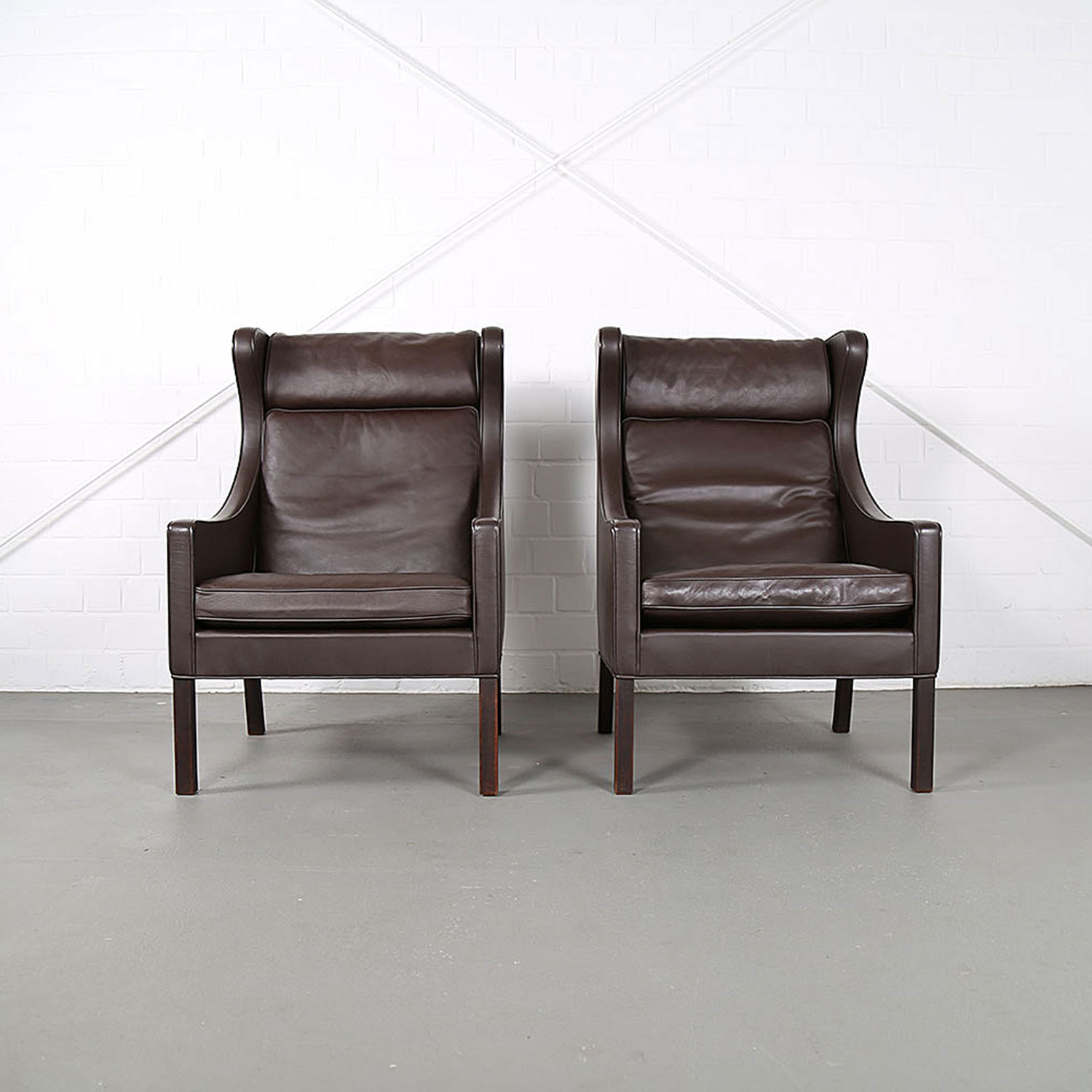 Borge Mogensen Danish Design Used gebraucht kaufen Orhensessel Wingbackchair 2201 2202 Ottoman