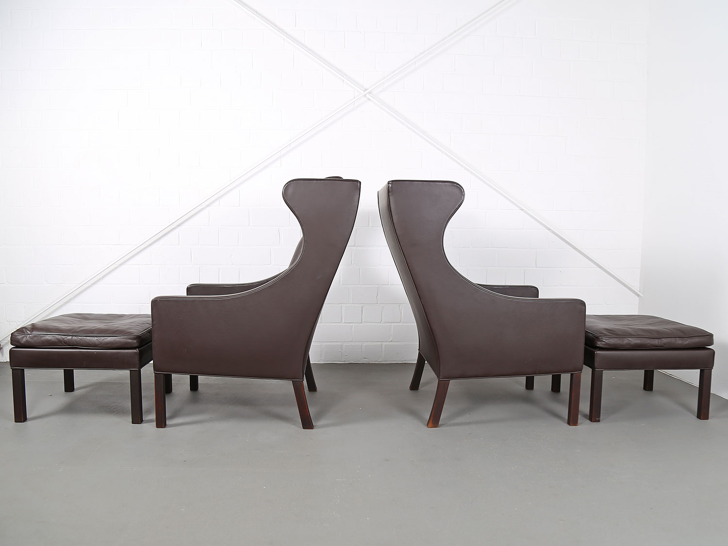 Borge Mogensen Danish Design Used gebraucht kaufen Orhensessel Wingbackchair 2201 2202 Ottoman