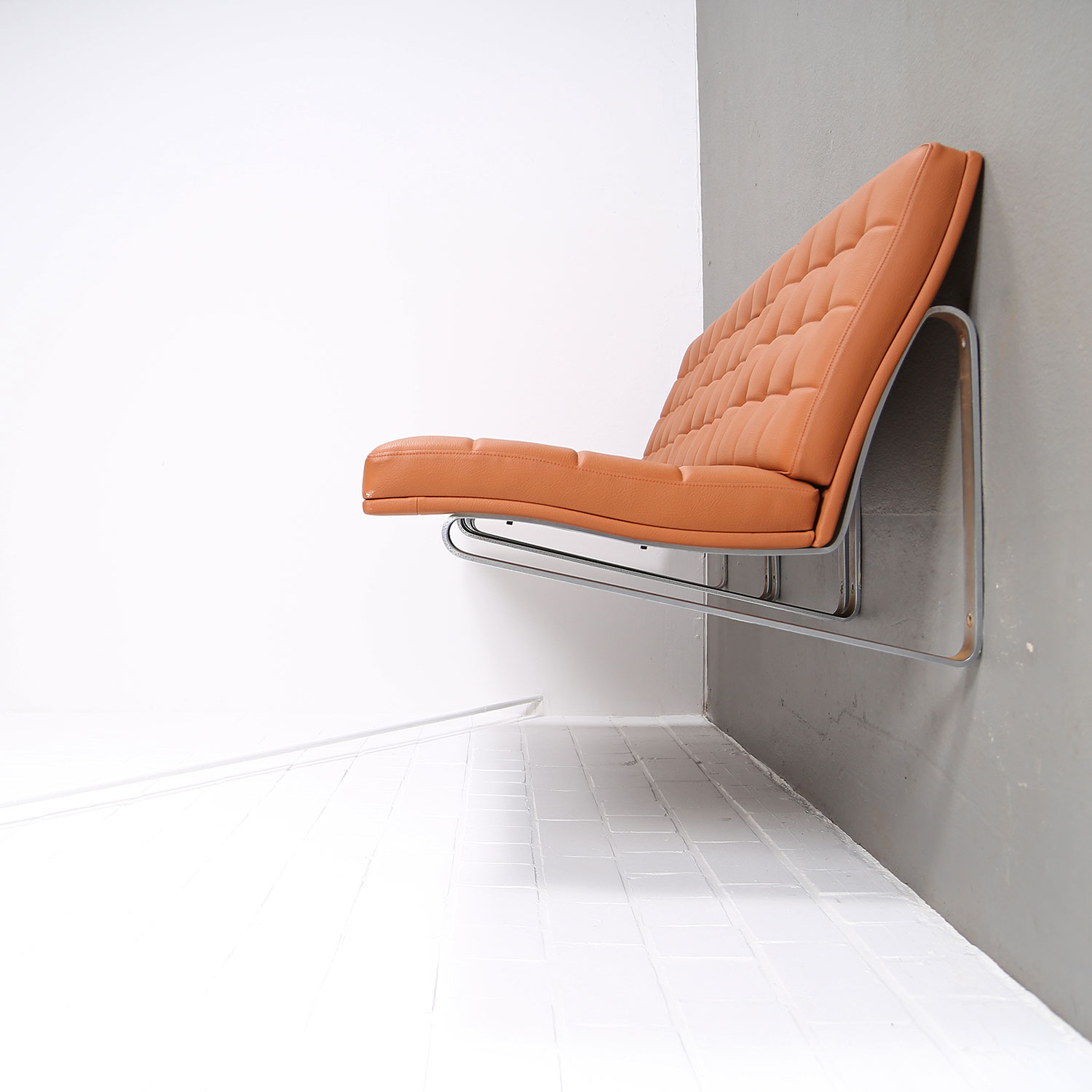 Rare Wall Sofa Moduline Ole Gjerløv-Knudsen & Torben Lind for Cado - Image 6