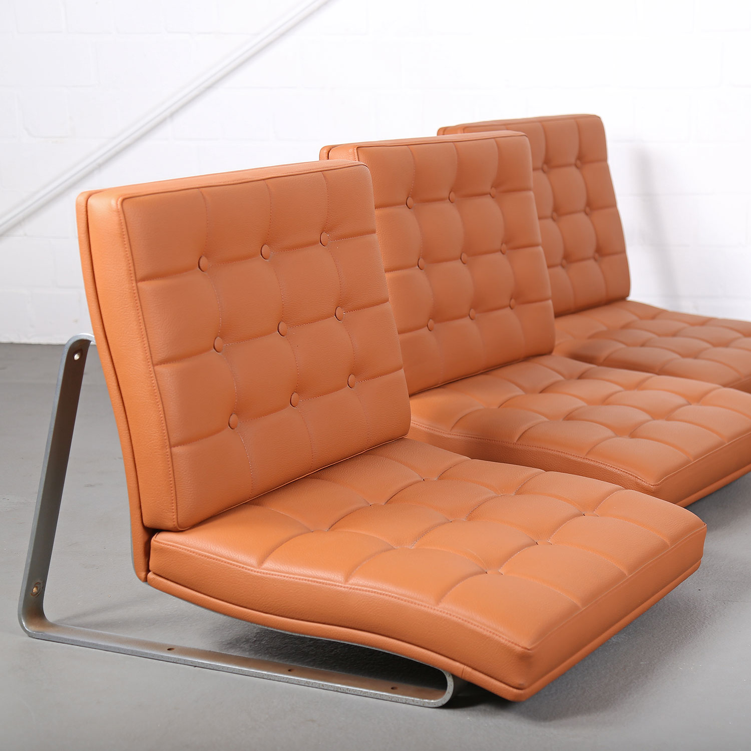 Rare Wall Sofa Moduline Ole Gjerløv-Knudsen & Torben Lind for Cado - Image 22