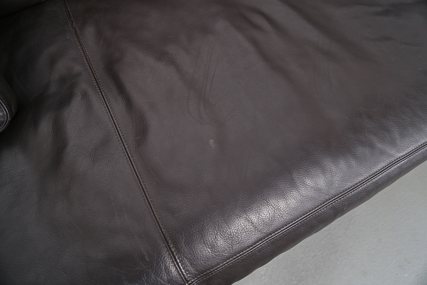 COR Conseta brown Leather Corner Couch Ecksofa Design - Image 11