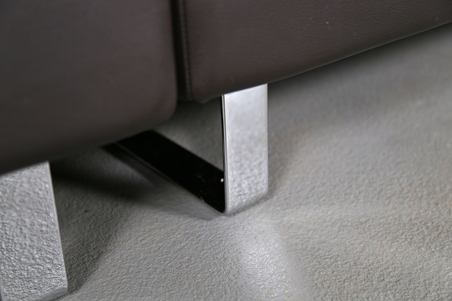 COR Conseta brown Leather Corner Couch Ecksofa Design - Image 23