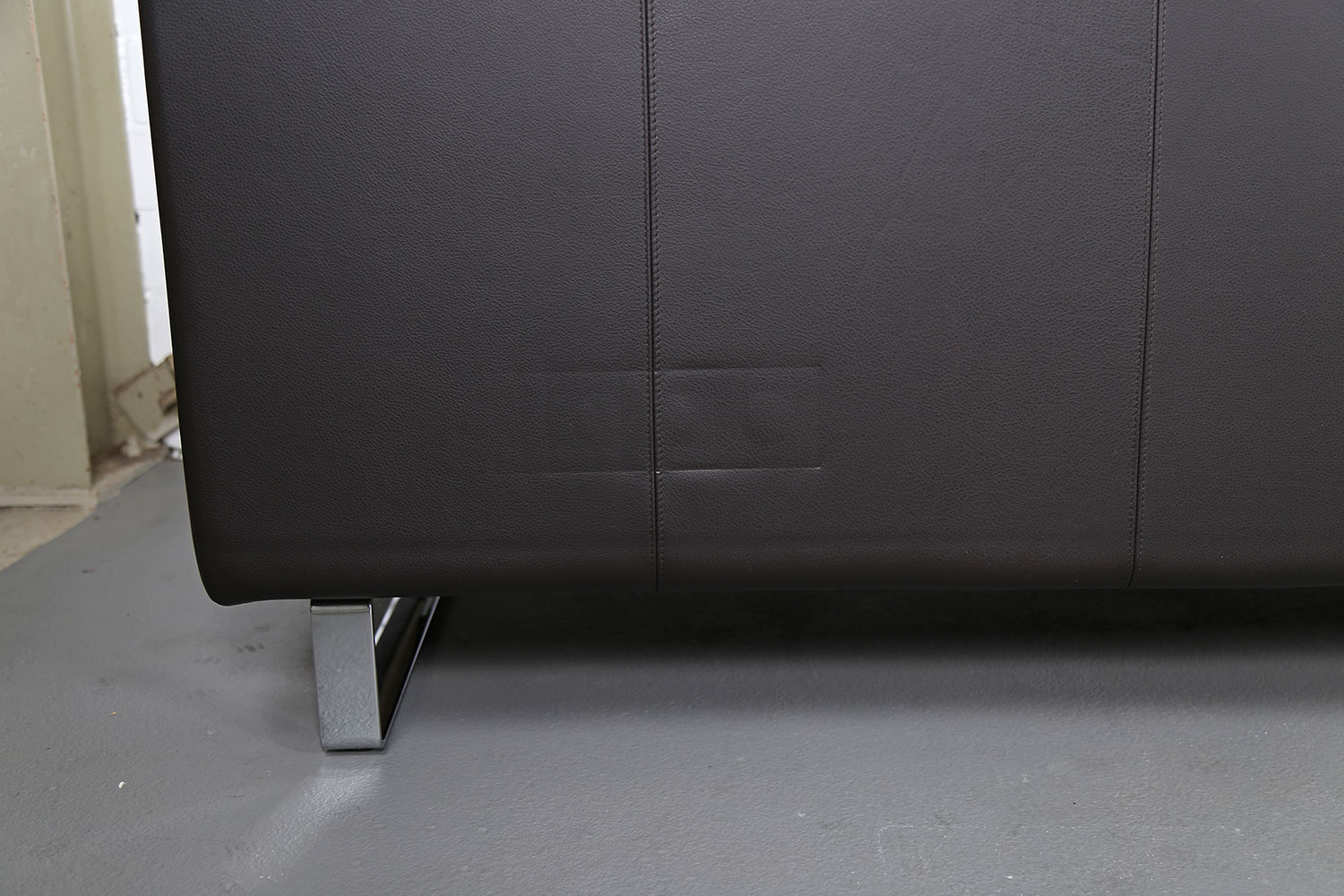 COR Conseta brown Leather Corner Couch Ecksofa Design - Image 26