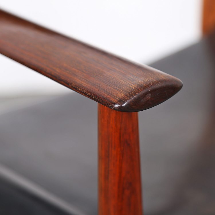 Kurt_Ostervig_Sibast_Office_Chair_Dining_Rosewood_Danish_Design_Leather