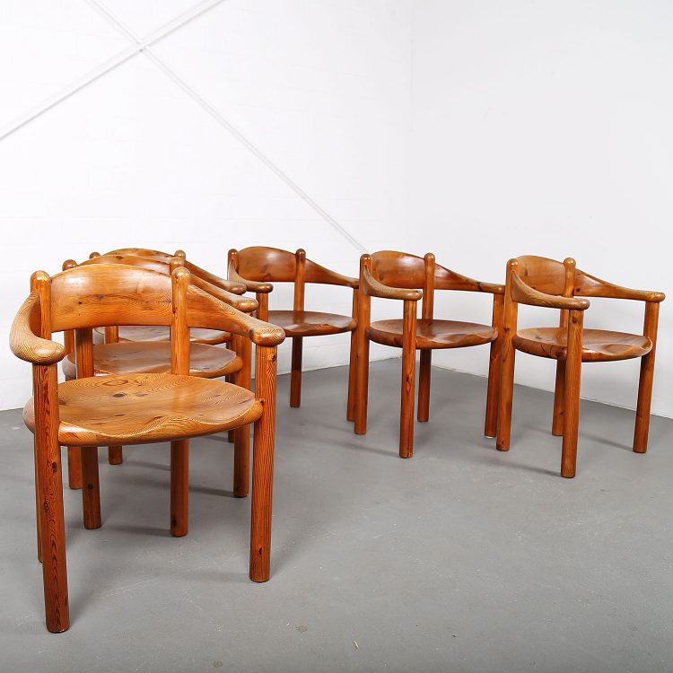 Mid-Century_Modern_Set_Pine_Danish_Chairs_Rainer_Daumiller_1970s_Kiefer_Design