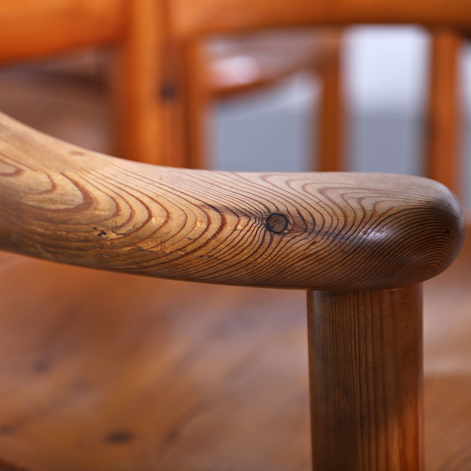 Mid-Century_Modern_Set_Pine_Danish_Chairs_Rainer_Daumiller_1970s_Kiefer_Design