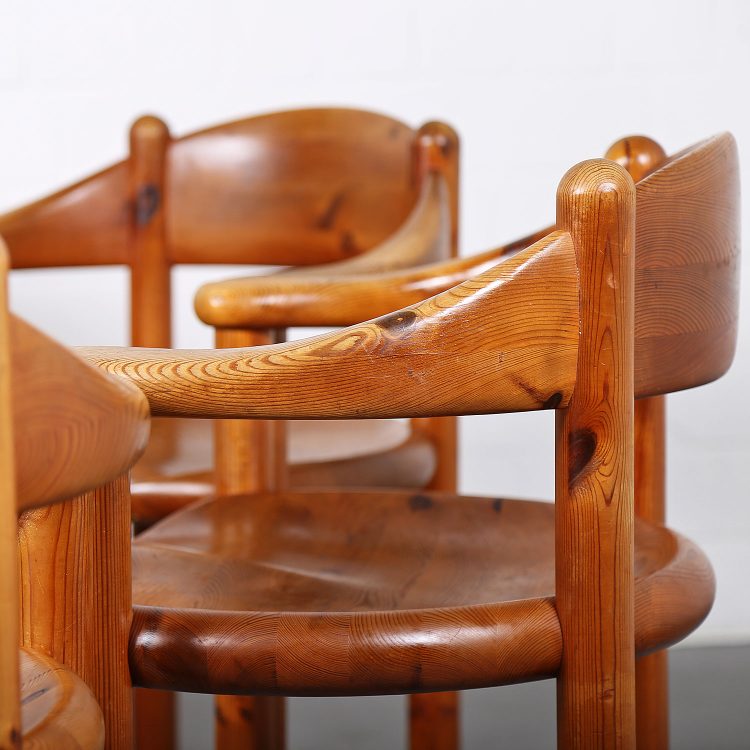 Mid-Century_Modern_Set_Pine_Danish_Chairs_Rainer_Daumiller_1970s_Kiefer_Design