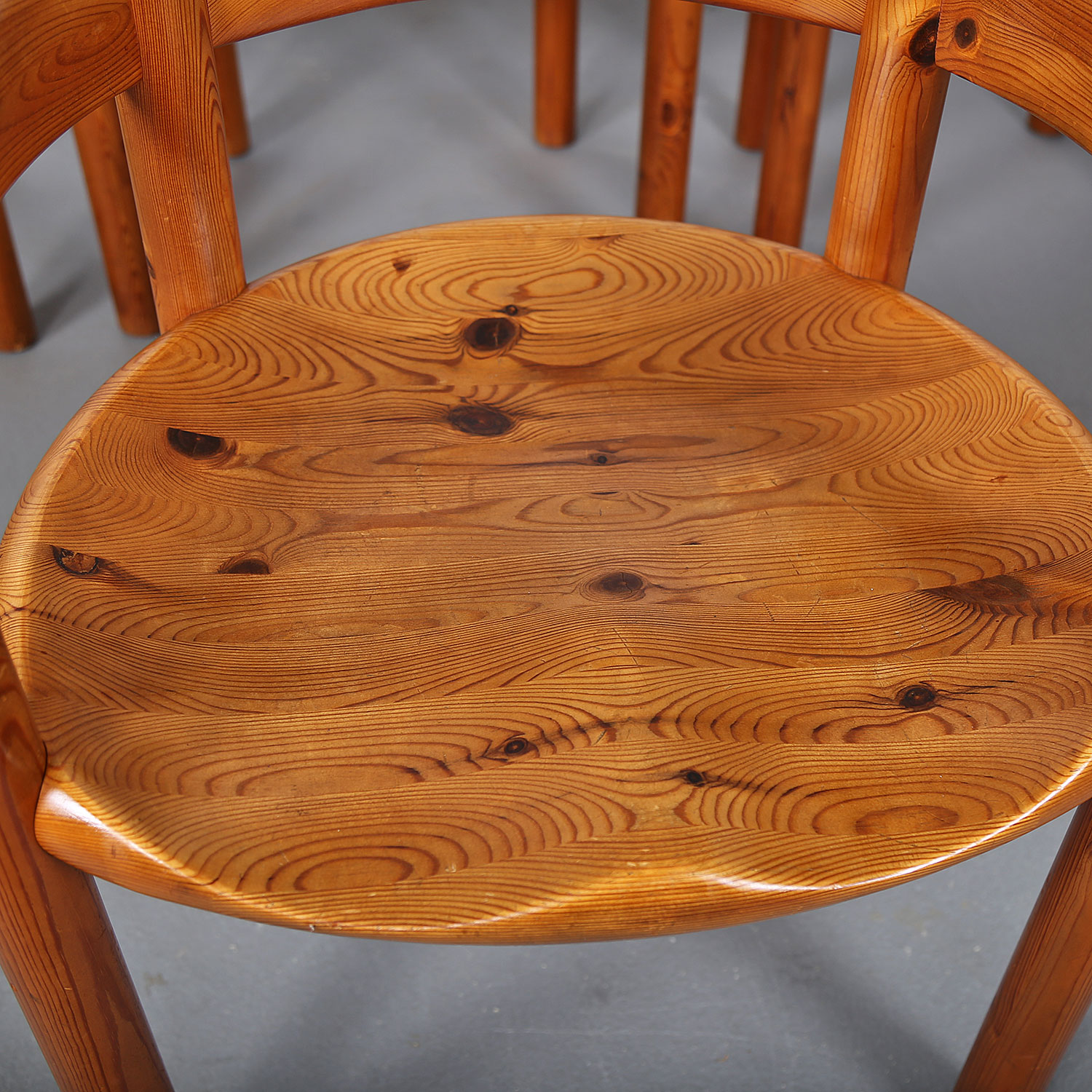 Mid-Century_Modern_Set_Pine_Danish_Chairs_Rainer_Daumiller_1970s_Kiefer_Design