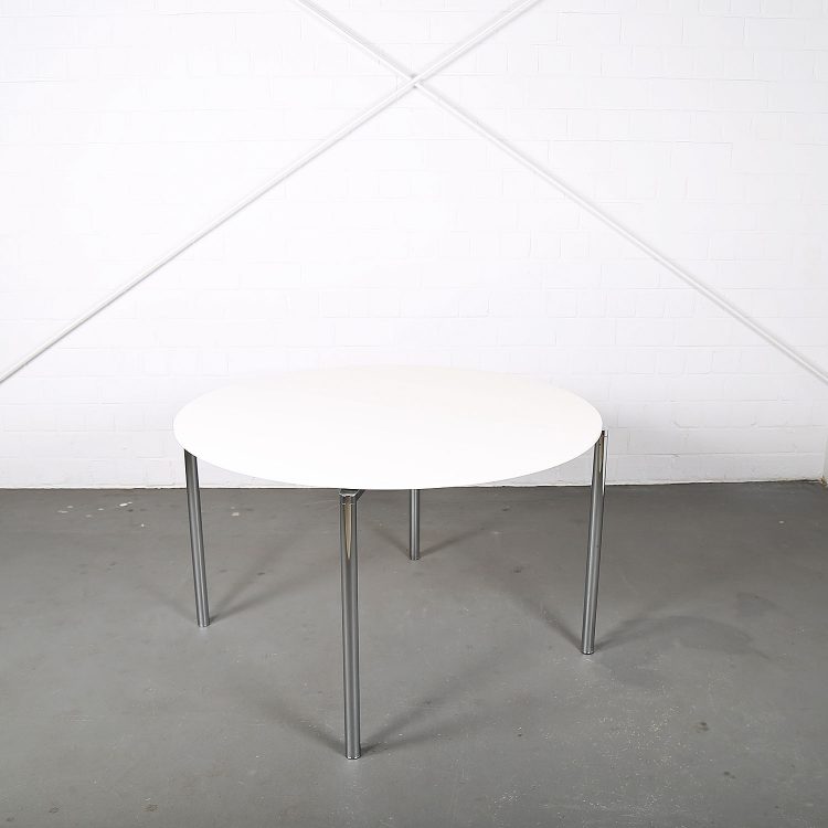 Niels_Gammelgaard_Fritz_Hansen_Pelikan_Danish_Design_Table_Conference_Office_Dining_modern_round