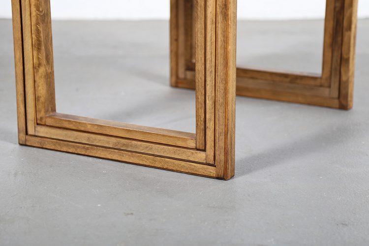 Danish Design nesting Tables Oak Satztische Eiche Kubismus Cube modern 60s Vintage