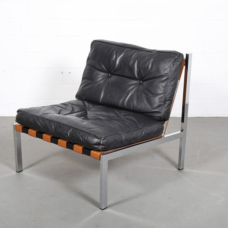 Ernst Josef Althoff Lounge Chair Barcelona style 60s Midcentury Modern