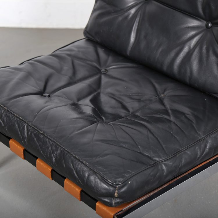 Ernst Josef Althoff Lounge Chair Barcelona style 60s Midcentury Modern