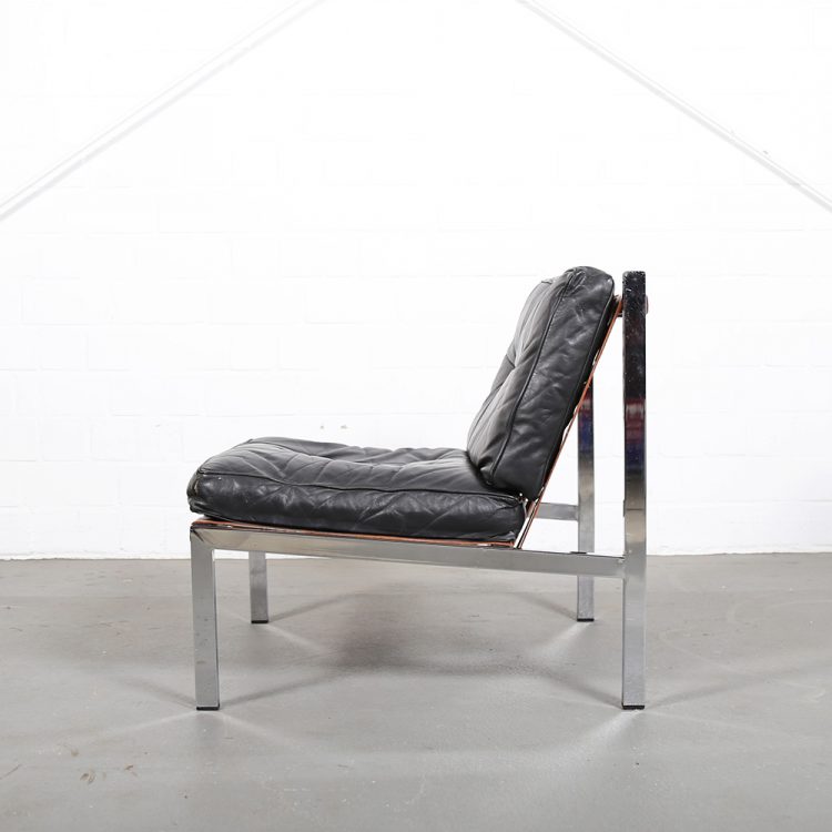 Ernst Josef Althoff Lounge Chair Barcelona style 60s Midcentury Modern