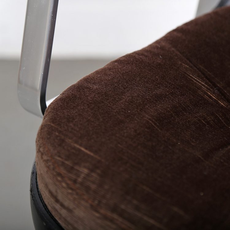 Fröscher Leather Office Chair Ib Kofod-Larsen (attr.) Elizabeth Danish Design