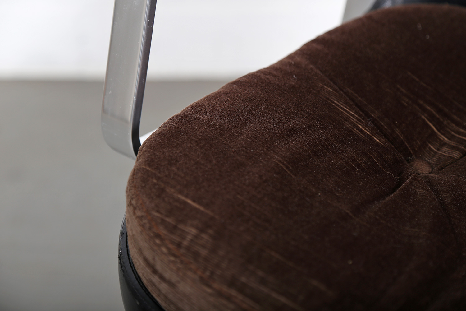 Froescher Office chair Ib Kofod Larsen Elizabeth attr Danish Design Leather Conference Chair Danish Design