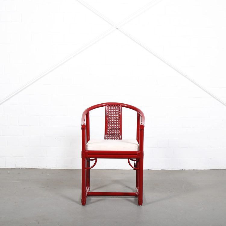 Gasparucci Italo Bamboo China Chair Stool Italian Design