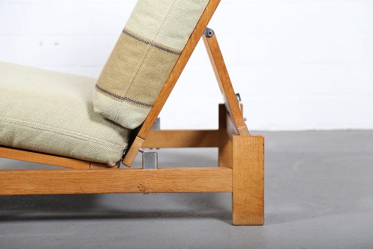 Hans Wegner GE420 Getama Lounge Chair Oak Daybed Folding Chair Tak Danish Design