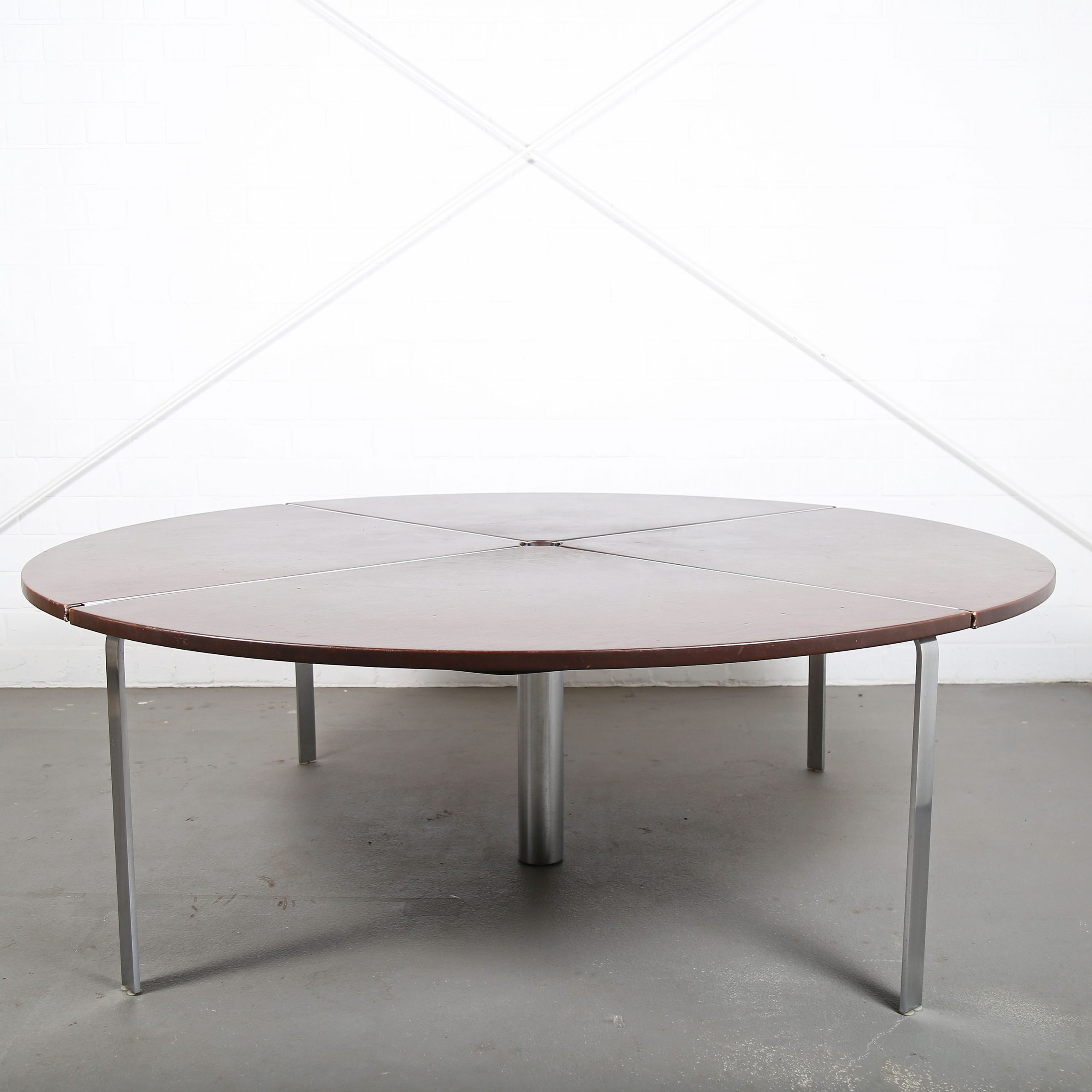 Jorgen Kastholm Preben Fabricius KT 210-4 Conference Table Kill International Bo-Ex Danish Design