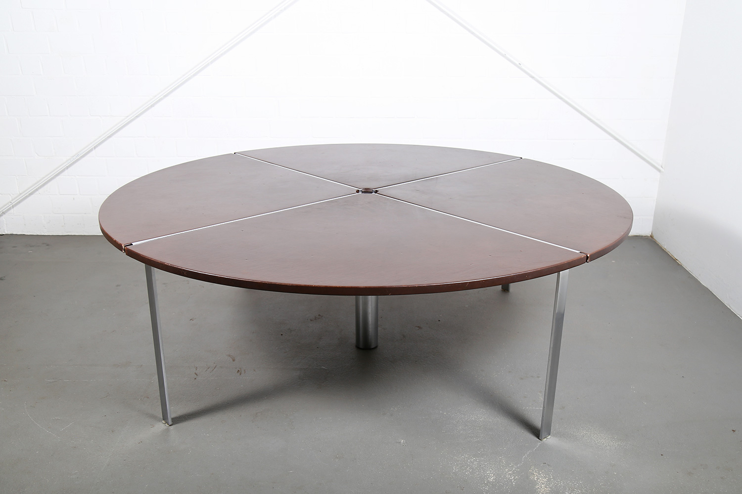 Jorgen Kastholm Preben Fabricius KT 210-4 Conference Table Kill International Bo-Ex Danish Design