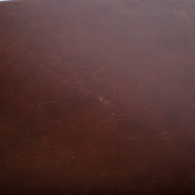 Conference/Dining Table Preben Fabricius & Jørgen Kastholm for Kill International Leather Top