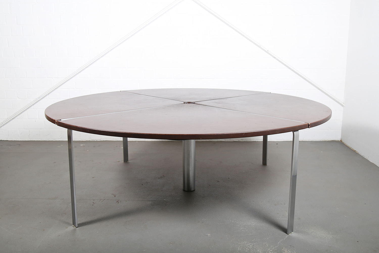 Jorgen Kastholm Preben Fabricius KT 210-4 Conference Table Kill International Bo-Ex Danish Design