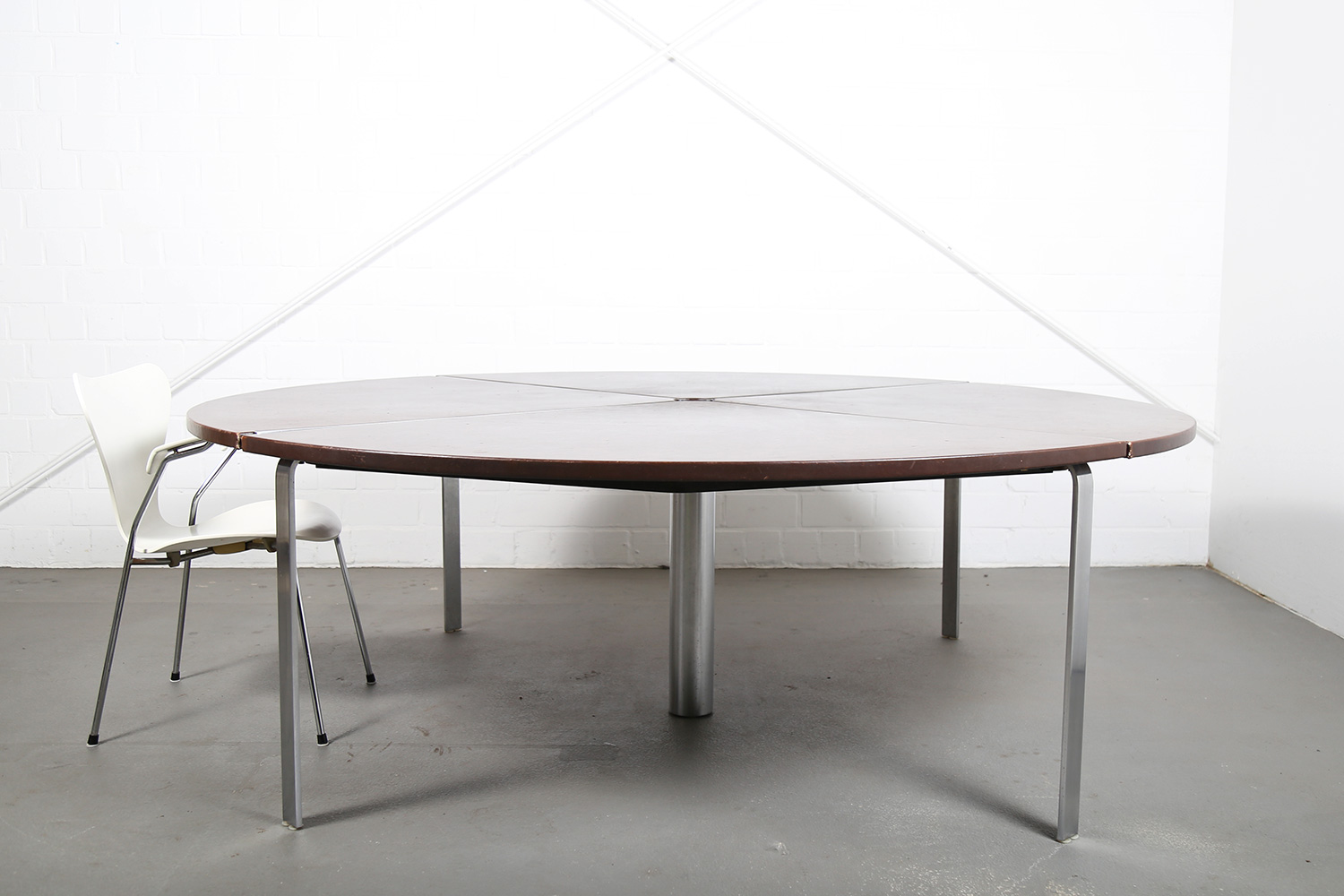 Jorgen Kastholm Preben Fabricius KT 210-4 Conference Table Kill International Bo-Ex Danish Design