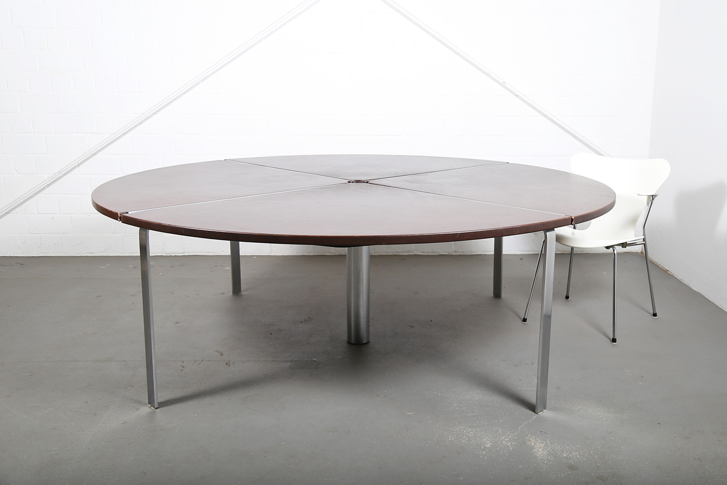 Jorgen Kastholm Preben Fabricius KT 210-4 Conference Table Kill International Bo-Ex Danish Design