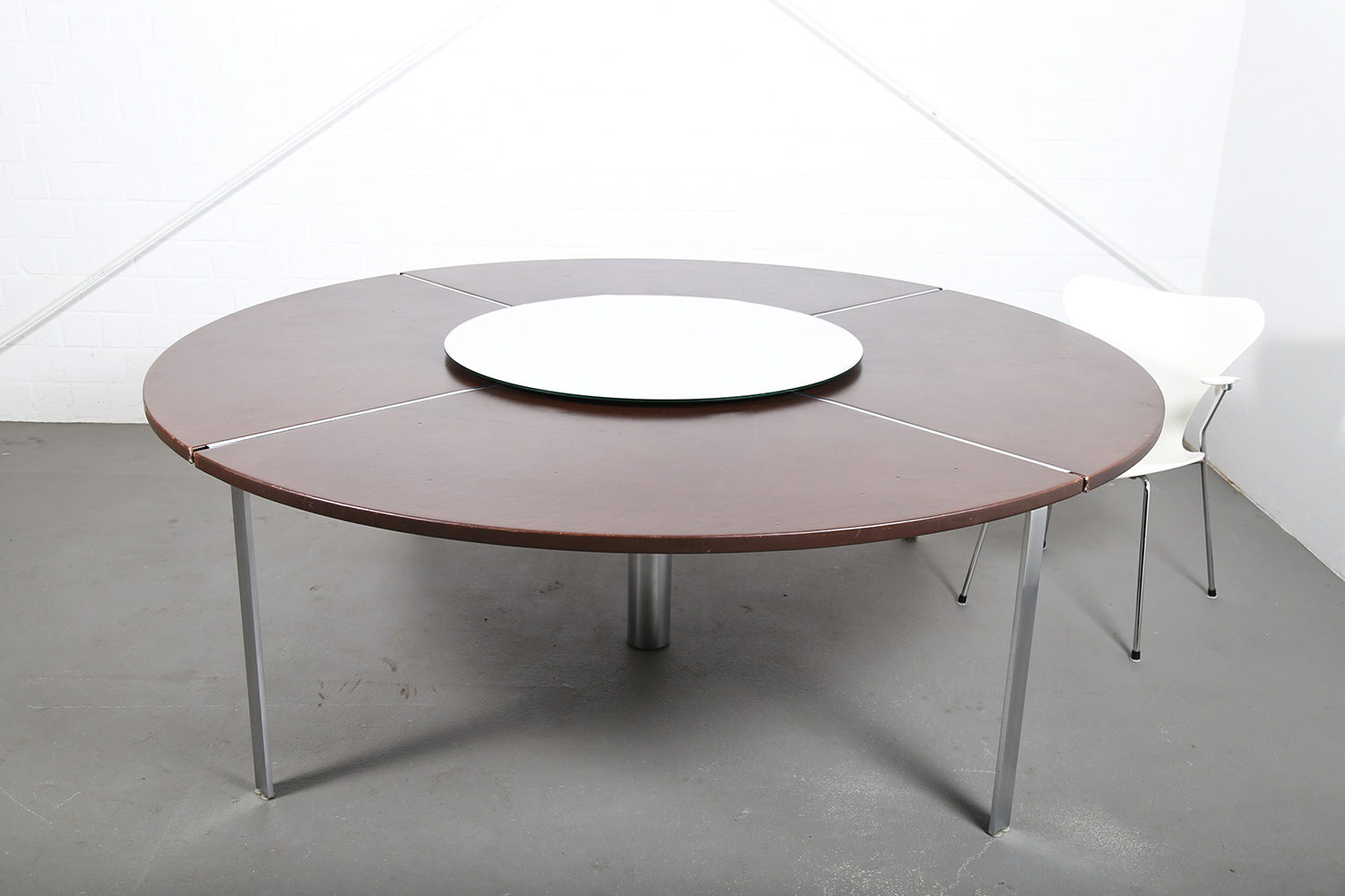 Jorgen Kastholm Preben Fabricius KT 210-4 Conference Table Kill International Bo-Ex Danish Design