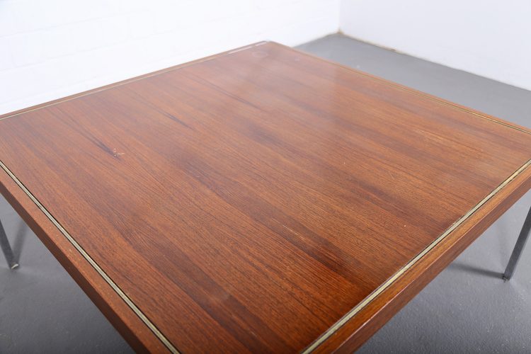 Richard Schultz Knoll International Coffee Table Mod 3454 Rosewood Chrome 60s Design