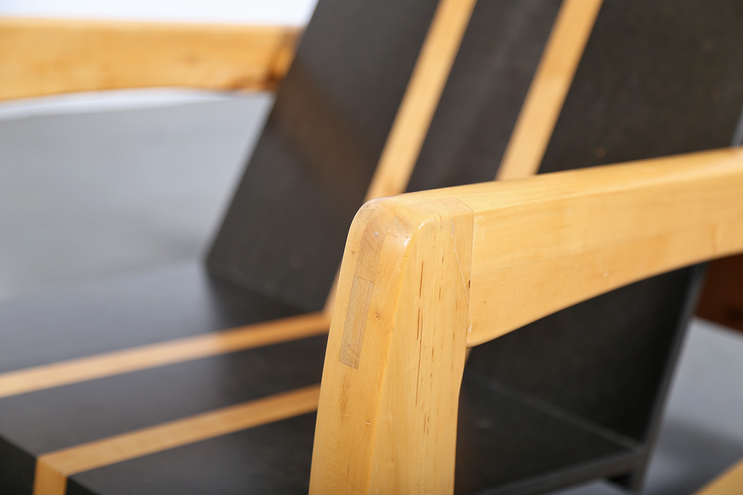 Sculptural Rocking Chair Schaukelstuhl Surfboard Design 70s Skateboard Vintage