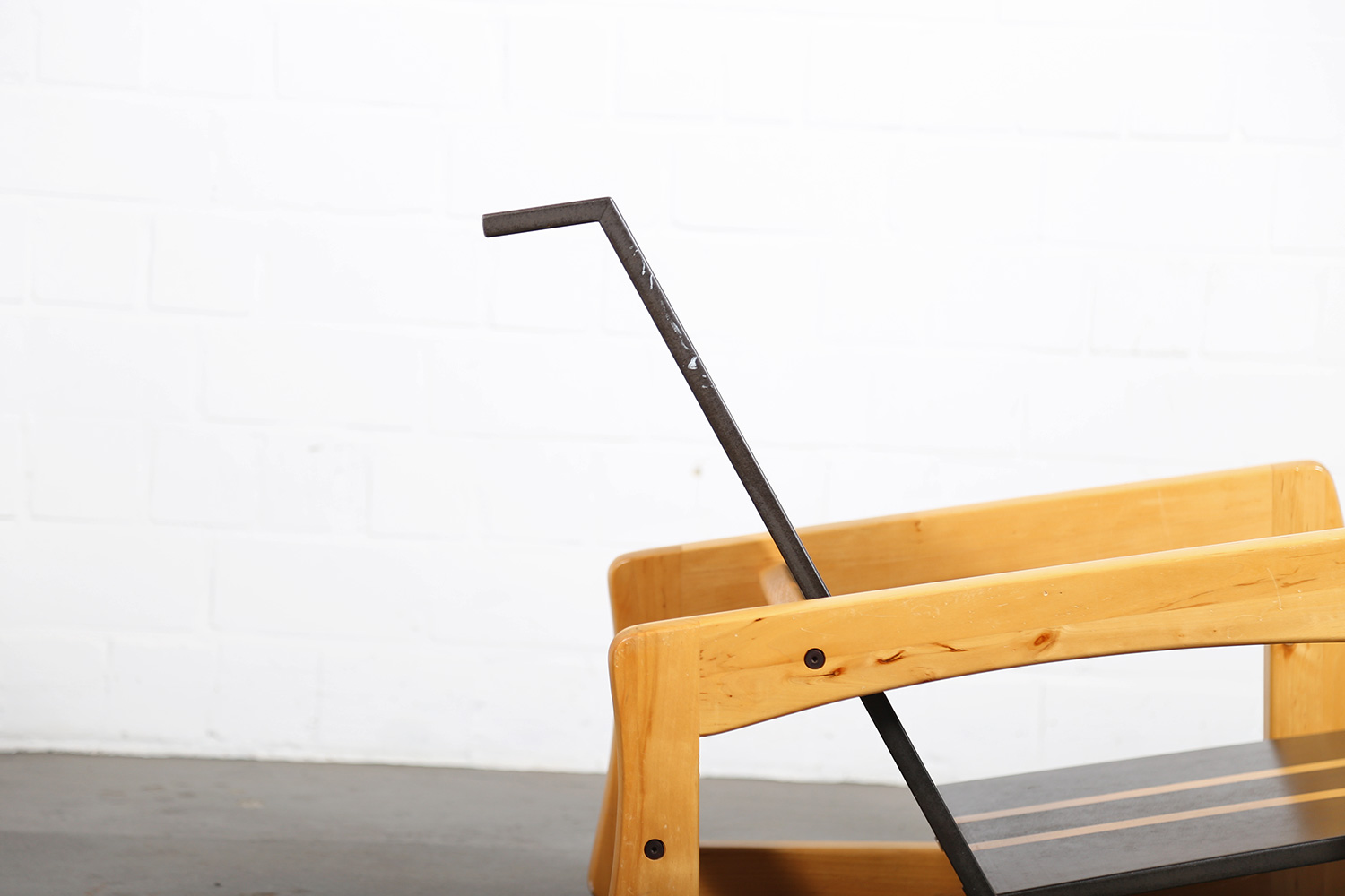 Sculptural Rocking Chair Schaukelstuhl Surfboard Design 70s Skateboard Vintage