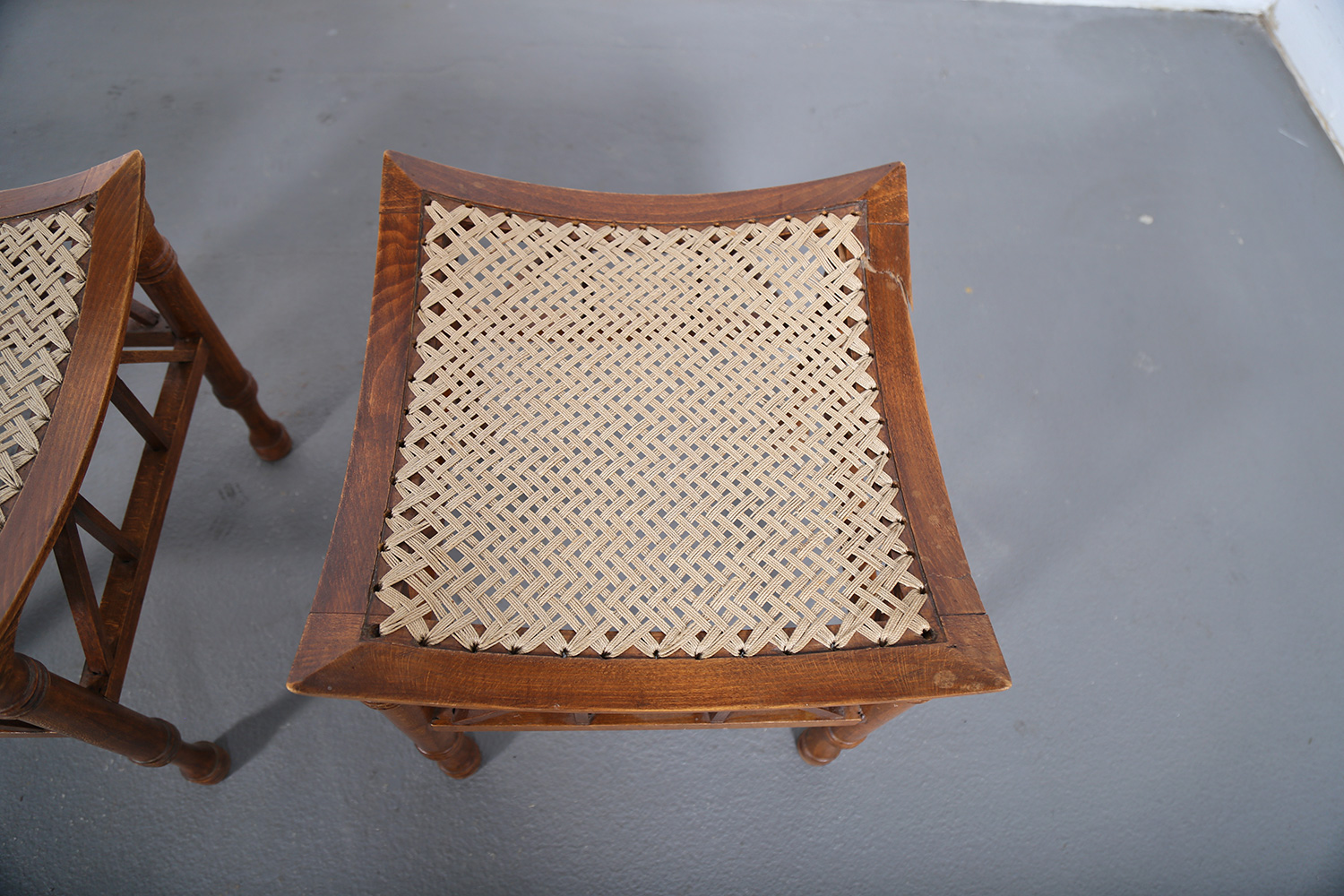 Thebes Stool Liberty and Co attr early 20th century egyptian revival 1884