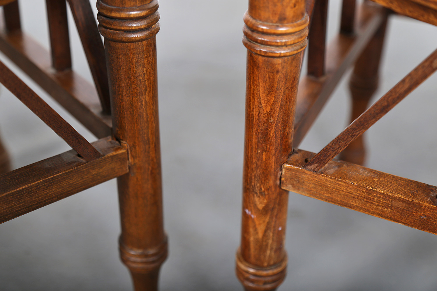 Thebes Stool Liberty and Co attr early 20th century egyptian revival 1884