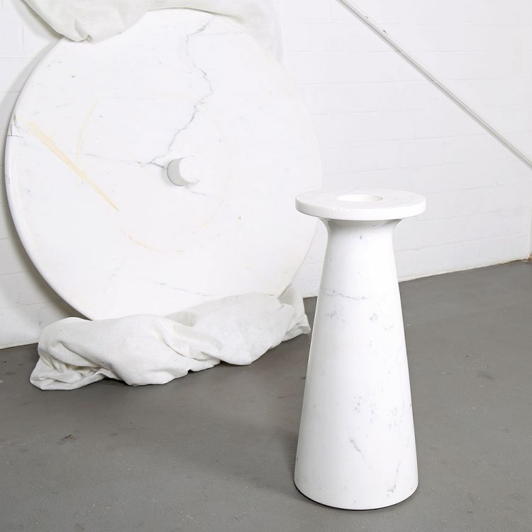 Angelo Mangiarotti M1 T70 Marble Dining Table Skipper Italy (attr.)