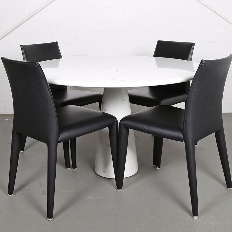 Angelo Mangiarotti M1 T70 Marble Dining Table Skipper Italy (attr.)