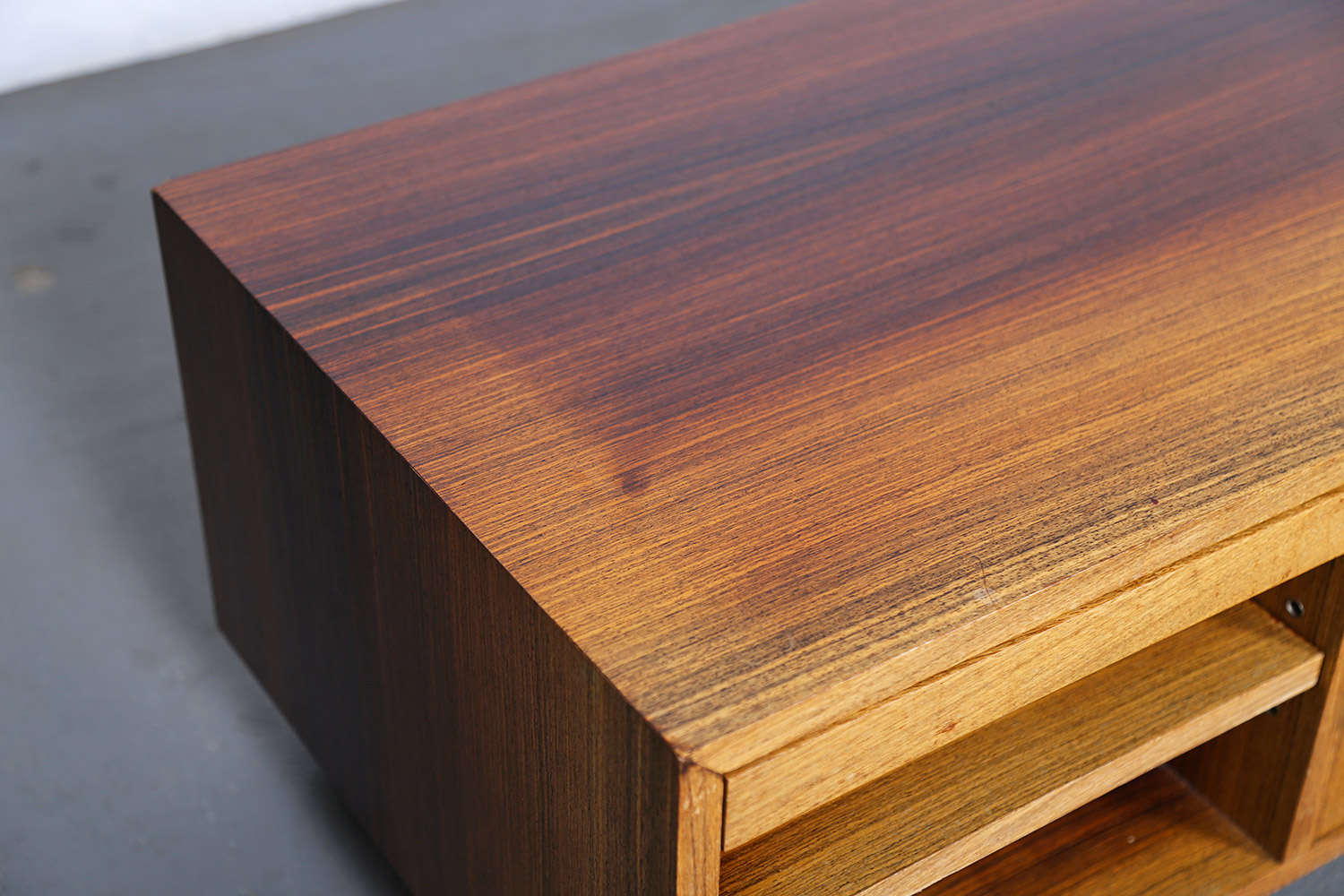 Bofinger Produktion Antoine Philippon Rosewood Room Divider HiFi-Lowboard