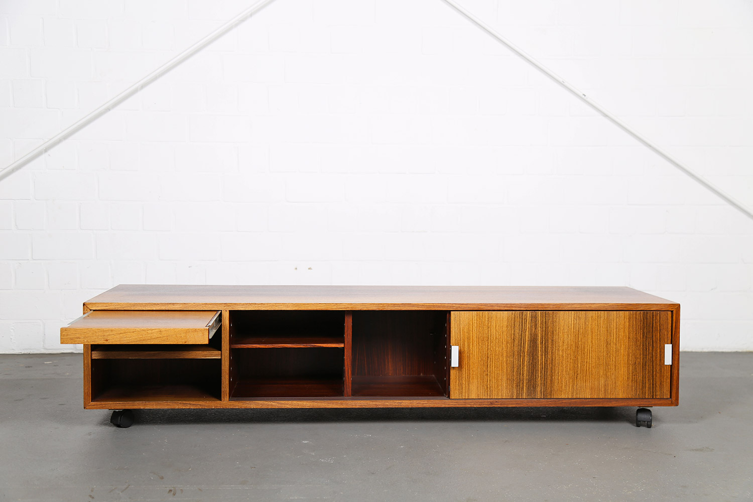 Bofinger Produktion Antoine Philippon Rosewood Room Divider HiFi-Lowboard