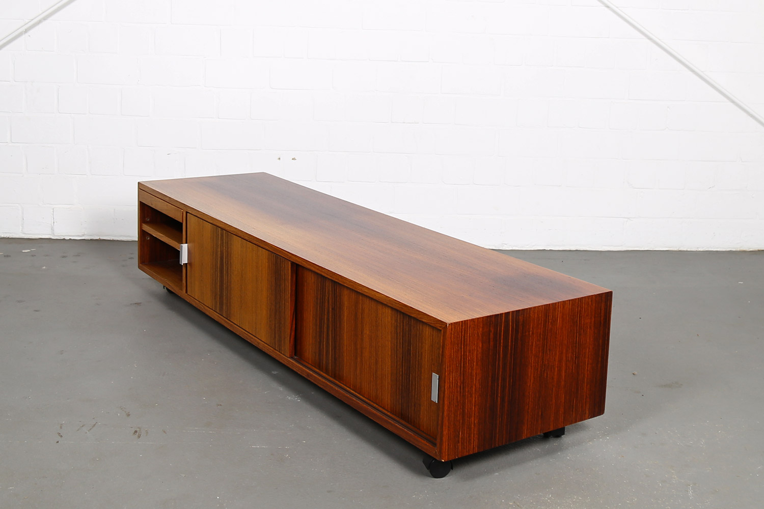 Bofinger Produktion Antoine Philippon Rosewood Room Divider HiFi-Lowboard