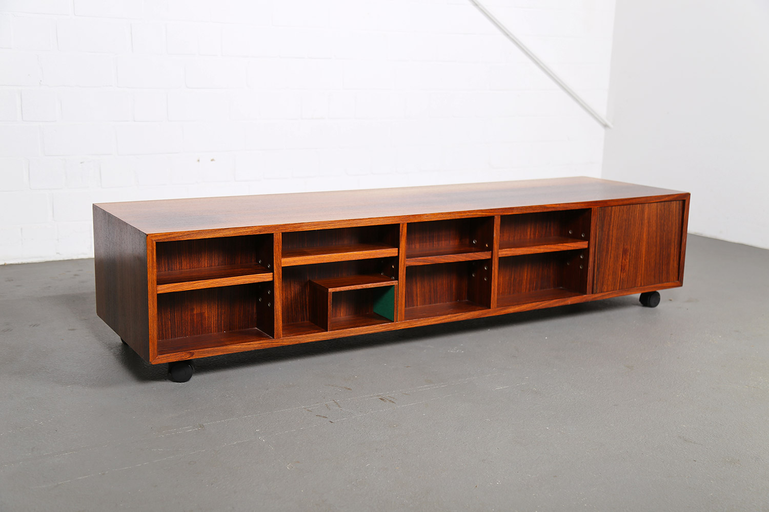 Bofinger Produktion Antoine Philippon Rosewood Room Divider HiFi-Lowboard