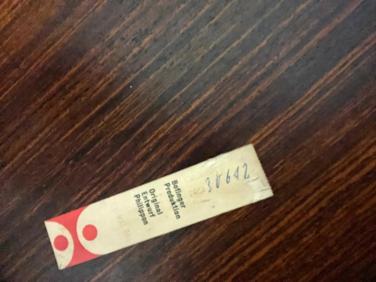 Bofinger Produktion Antoine Philippon Rosewood Room Divider HiFi-Lowboard