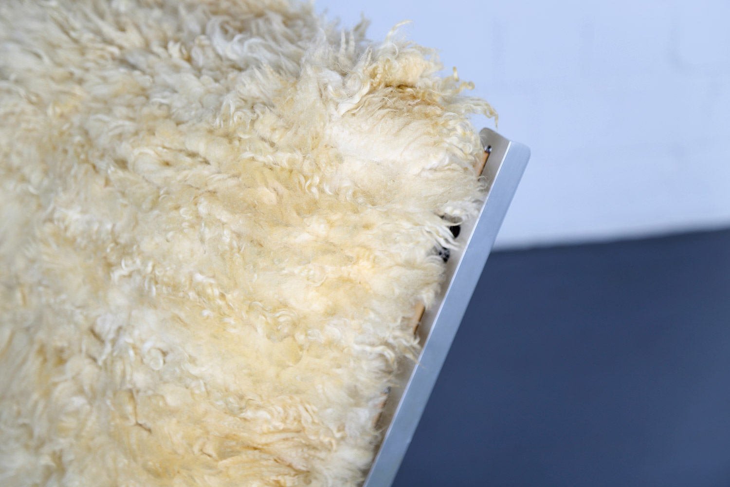 Rocking Chair Hans Kaufeld German Design 70s 70er Jahre Schaukelstuhl Lammfell Schafsfell