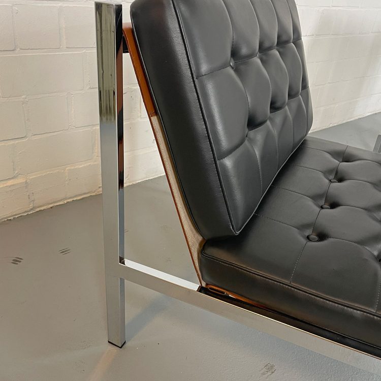 Two Ernst Josef Althoff Lounge Chairs Barcelona style 60s Midcentury Modern