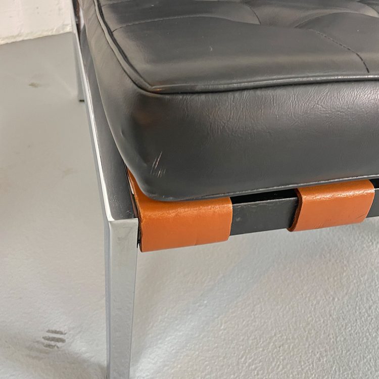 Two Ernst Josef Althoff Lounge Chairs Barcelona style 60s Midcentury Modern